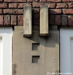 Ornament aan de gevel.
<br/>
Gert-Jan Lobbes, 2018